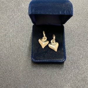 Montana silversmiths heart earrings